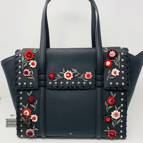 Kate spade Madison Daniels Em abigail Black RARE - Picture 2 of 8